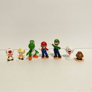 Super Mario Tabletop Blow Up Shaky Tower Balancing Game Replacement Toy Figures